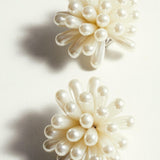 Mango earrings jordan in white
