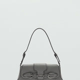 Mango shoulder bag nachi in grey