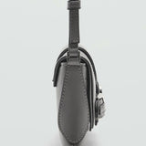 Mango shoulder bag nachi in grey