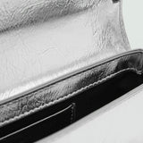 Mango shoulder bag valentin in silver