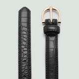 Mango belt mev in black