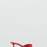 Mango sandals sarao in red