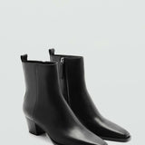Mango ankle boots today in black