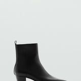 Mango ankle boots today in black