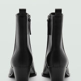 Mango ankle boots today in black