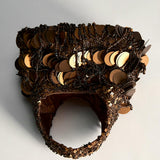 Mango handbag olalla in copper