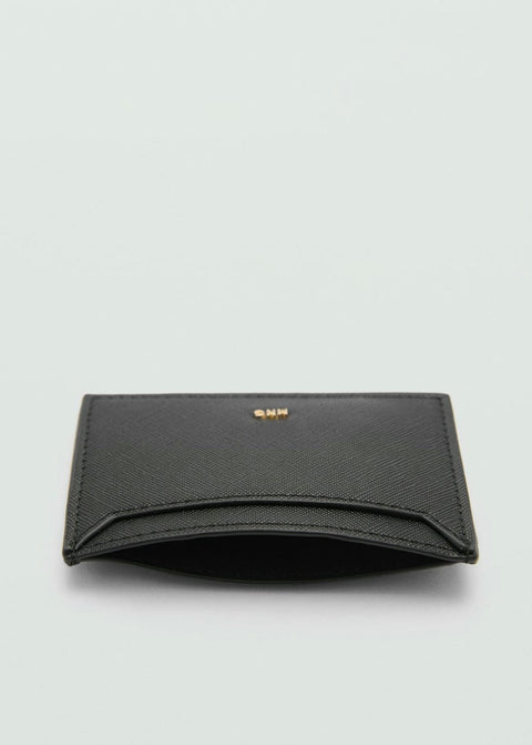 Mango card holder martes in black