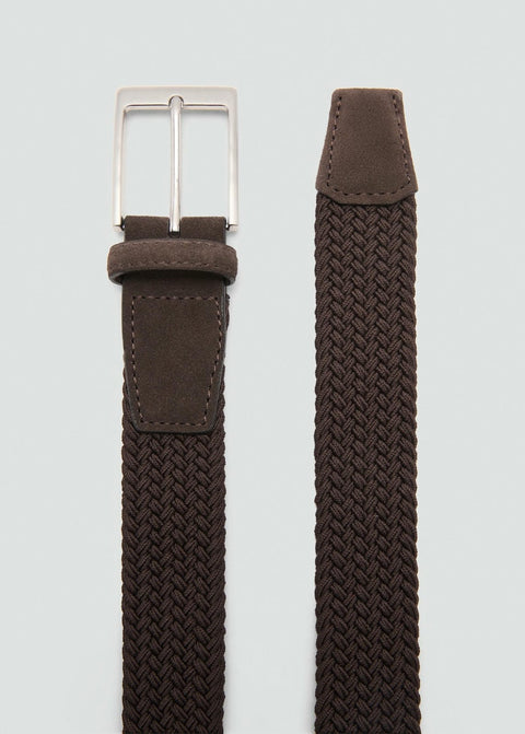 Mango belt elastic in chocolate