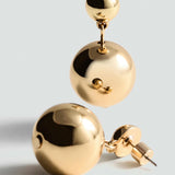 Mango earrings lea in gold