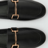 Mango shoes casa in black