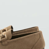 Mango shoes casa in taupe