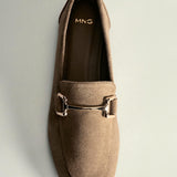 Mango shoes casa in taupe