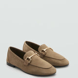 Mango shoes casa in taupe