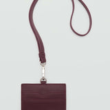Mango card holder cards in eggplant