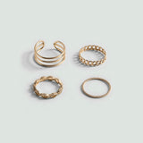 Mango ring pia in gold