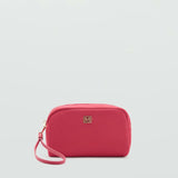 Mango cosmetic bag nil in tomato