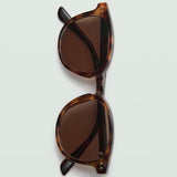 Mango sunglasses porter in chocolate