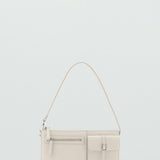 Mango shoulder bag flea in white
