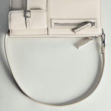 Mango shoulder bag flea in white