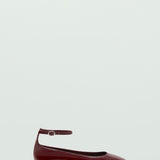 Mango shoes gigi in eggplant