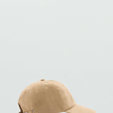 Mango cap suede in sand