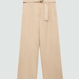 Mango trousers lea in sand