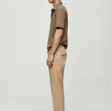 Mango trousers mayol in beige