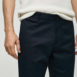 Mango trousers mayol in navy
