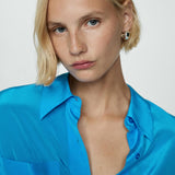 Mango shirt ramona in carpet