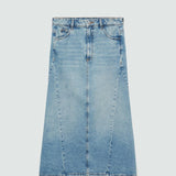 Mango skirt reign in medium denim
