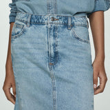 Mango skirt reign in medium denim