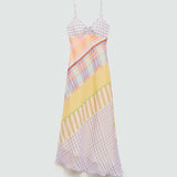 Mango dress layla in raw-unbleached