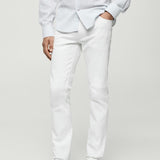 Mango jeans jan in white