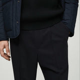 Mango trousers light in navy