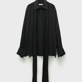 Mango shirt sekluklu in black