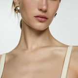 Mango dress sagaro in raw-unbleached