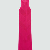 Mango dress maverick in fuchsia
