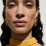 Mango top riona in yellow