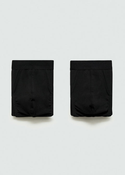 Mango boxers brief in black