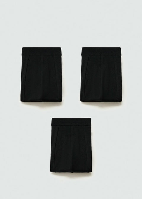 Mango boxers triblack in black