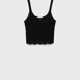 Mango top spicy in black