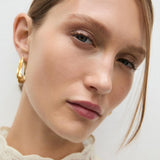 Mango blouse scala in raw-unbleached
