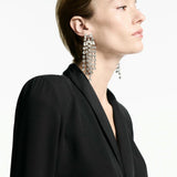 Mango dress rider in black