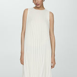 Mango dress turmali in white