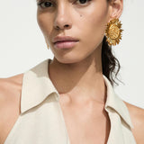 Mango dress cosy in beige