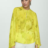 Mango blouse calipo in lime