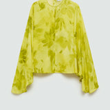 Mango blouse calipo in lime