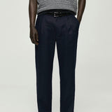 Mango trousers boiko in navy