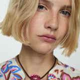 Mango dress lenalong in raw-unbleached