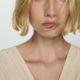 Mango dress athens in raw-unbleached